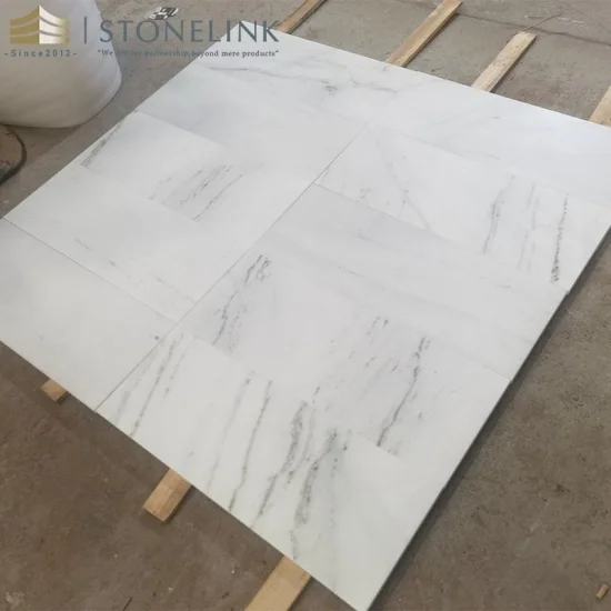 Bianco Oro white marble tile