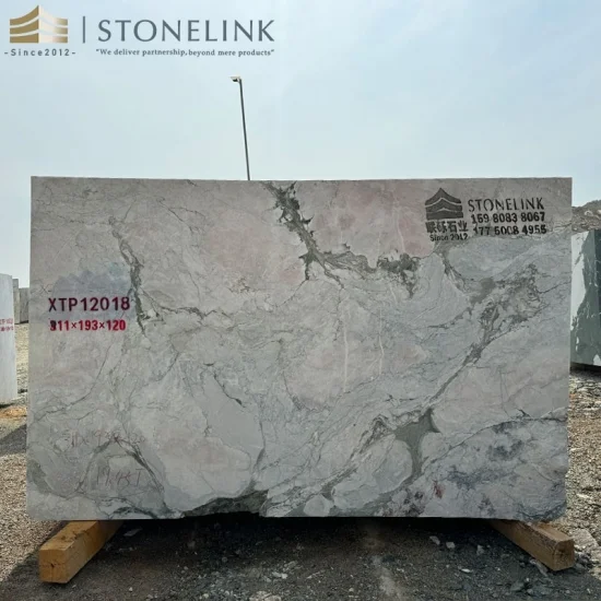 Four Seasons sakura pink marble block