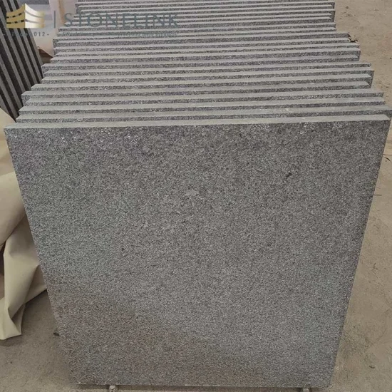 G654 Barry Grey granite tile flamed stone pavers