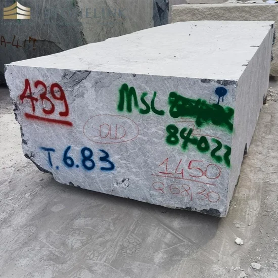 Italy Grigio Carnico marble block