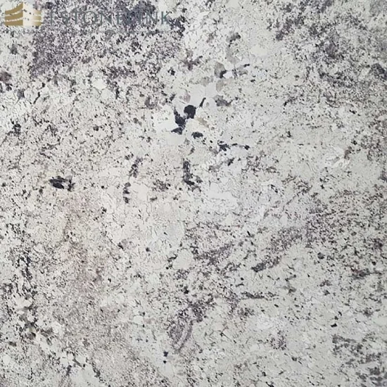 Natural glacier white granite slab