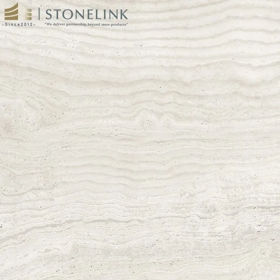 Persian Super White travertine slab