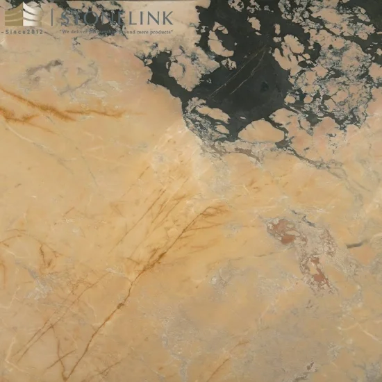 Pesca Venato gold marble slab