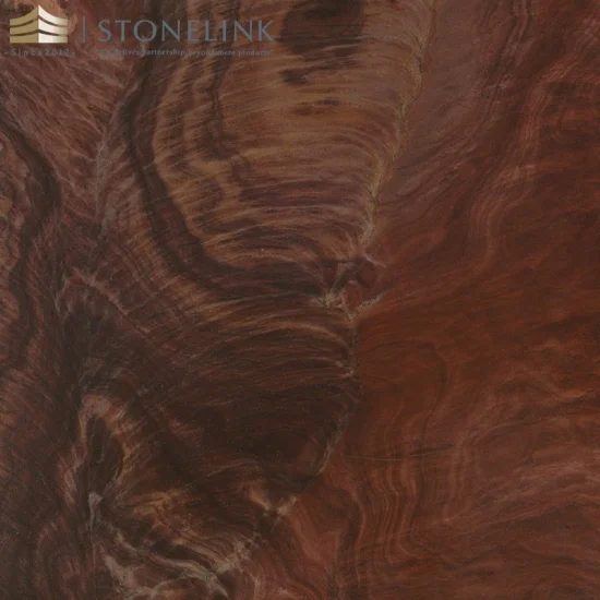 Terra Rosa cross cut rufous grain quartzite slab