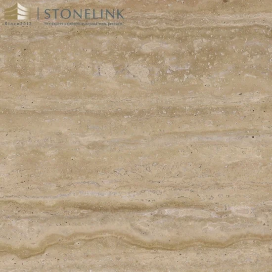 Turkish Beige classic travertine slab
