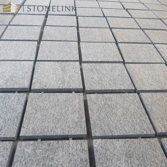 Verde Springbok green granite honed paving stone