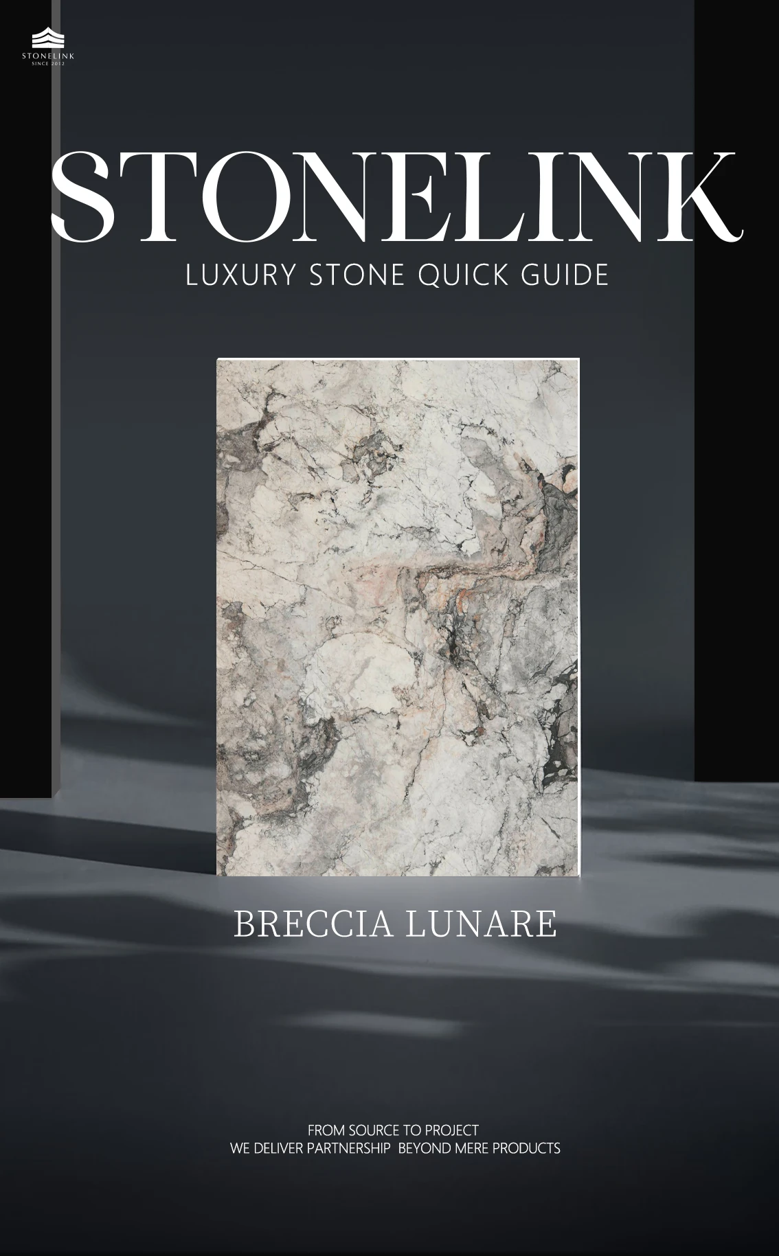 Breccia Lunare Luxury Stone Quick Guide Cover