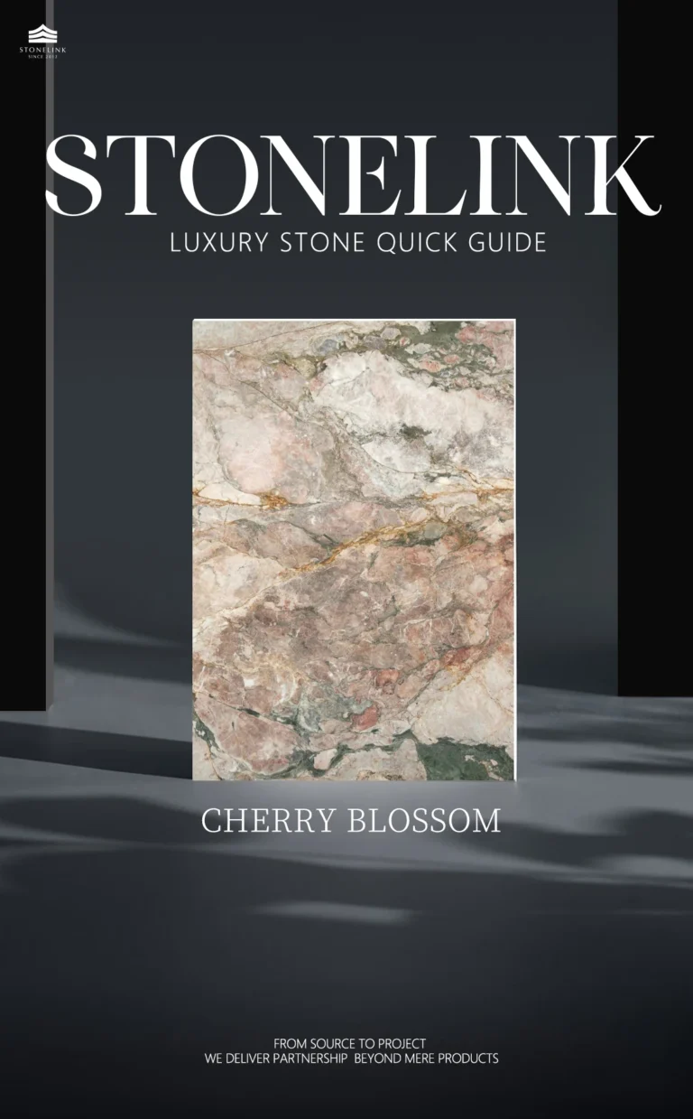 Cherry Blossom marble luxury stone quick guide by Stonelink