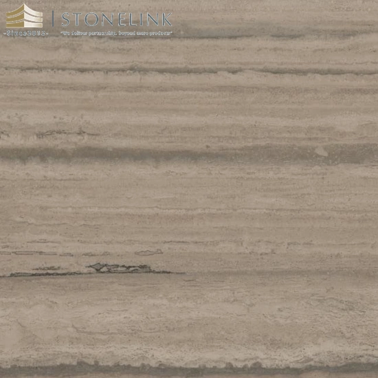 Silver Travertine slab
