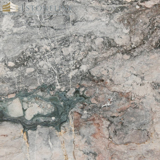 Breccia Lunare Marble (Grey 01) slab